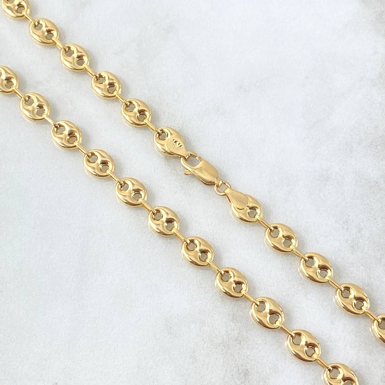 Cadena GC 11.7gr / 60cm / 5.6mm Lisa Oro Amarillo 18K