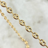 Cadena GC 11.7gr / 60cm / 5.6mm Lisa Oro Amarillo 18K