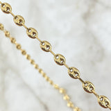 Cadena GC 12.15gr / 70cm / 4.7mm Lisa Oro Amarillo 18K