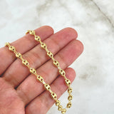 Cadena GC 12.15gr / 70cm / 4.7mm Lisa Oro Amarillo 18K