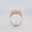 Anillo Pantera Filigrana 4.35 g / T8 3/4 Oro Rosa 18K