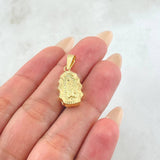 Dije Virgen Guadalupe Silueta 1.5gr / 2.5cm / Oro Amarillo 18K *