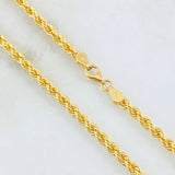 Cadena Lazo 7.1gr / 50cm / Oro Amarillo +3 18K ©