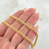 Cadena Lazo 7.1gr / 50cm / Oro Amarillo +3 18K ©