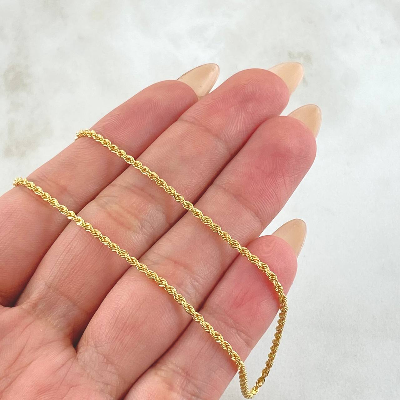 Cadena Lazo 5.35gr / 45cm / Oro Amarillo +3 18K ©