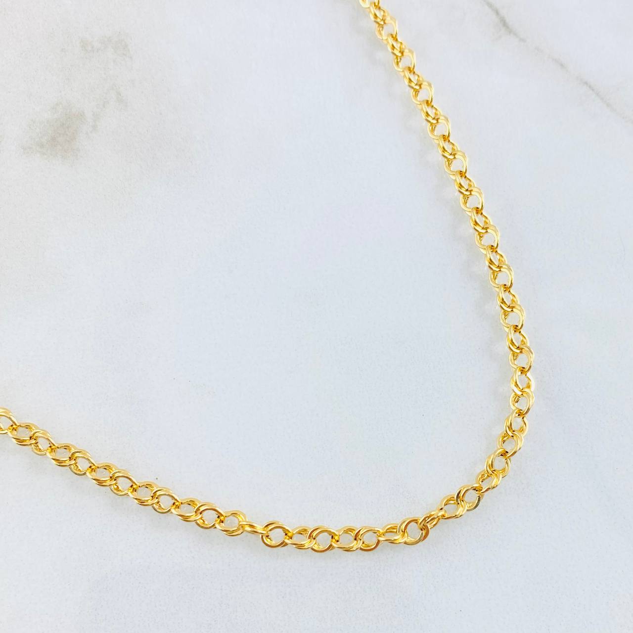 Cadena Lazo Roll-On 4.05gr / 50cm / Oro Amarillo +3 18K