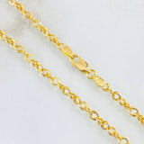 Cadena Lazo Roll-On 4.05gr / 50cm / Oro Amarillo +3 18K