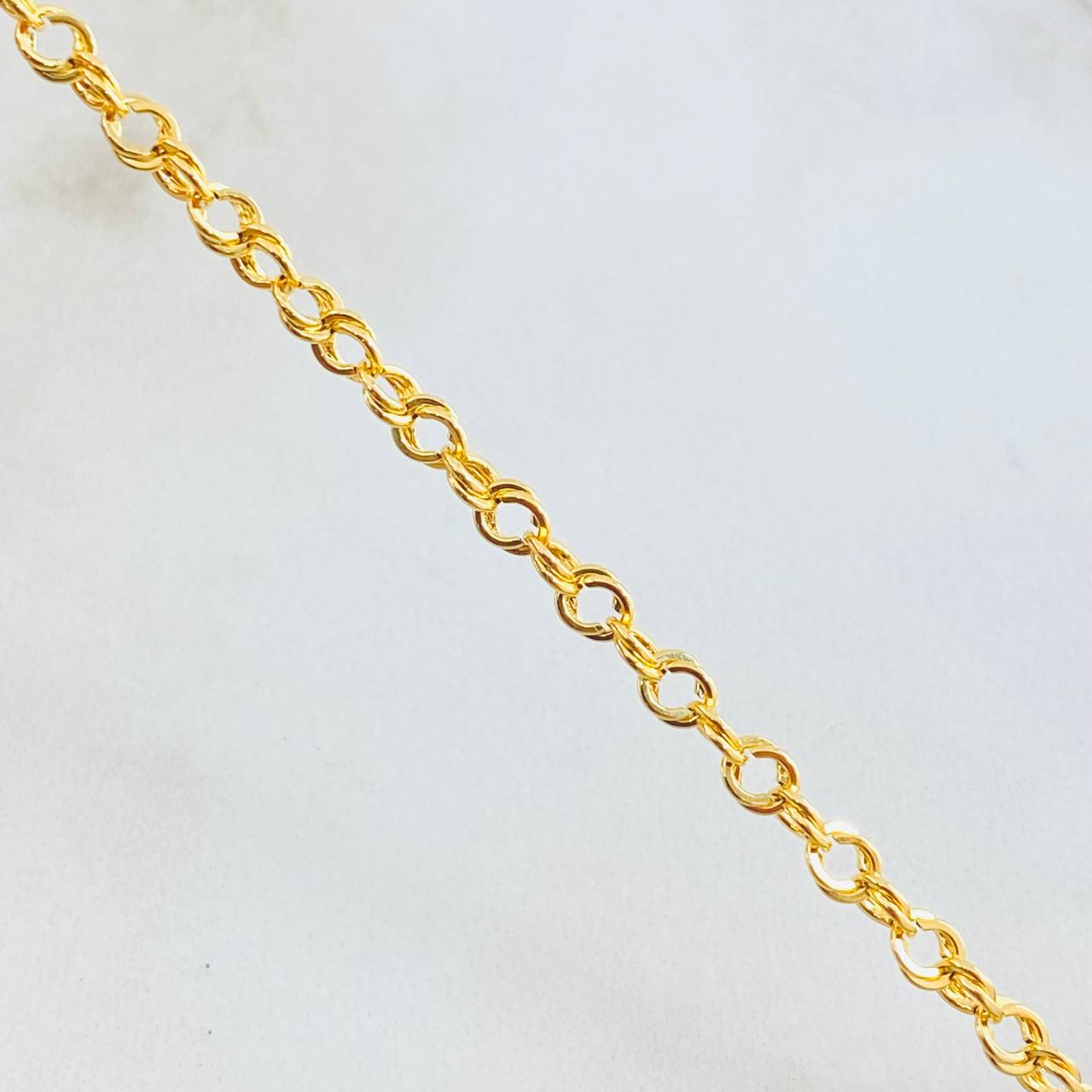 Cadena Lazo Roll-On 4.05gr / 50cm / 3.3mm Oro Amarillo +3 18K *