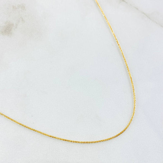 Cadena Franco 2.05gr / 50cm / Oro Amarillo +3 18K *