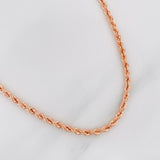 Cadena Lazo 5 g / 60.5 cm / 2.7 mm Oro Rosa 18K