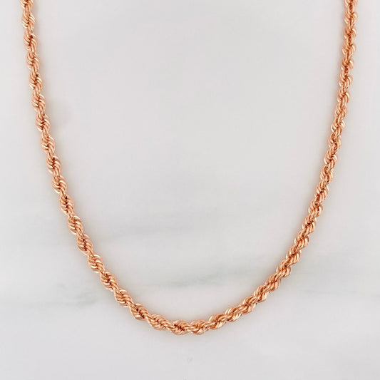 Cadena Lazo 5 g / 60.5 cm / 2.7 mm Oro Rosa 18K