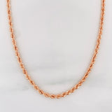 Cadena Lazo 5 g / 60.5 cm / 2.7 mm Oro Rosa 18K