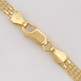 Pulso Chino 3.5 g / 20.5 cm / 4.2 mm Oro Amarillo 18K
