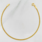 Pulso Chino 1.95g / 19cm / 2mm Oro Amarillo 18K