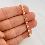 Tobillera Gc 3.65 g / 24.7 cm / 3.8 mm Oro Amarillo 18K
