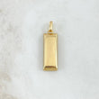 Dije Lingote 5.85gr / 3cm / Nac.Esp.Oro 18K ©