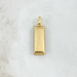 Dije Lingote  5.05gr / 3cm / Nac.Esp. Oro 18K &