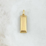 Dije Lingote 5.9gr / 3cm / Nac.Esp. Oro 18K $