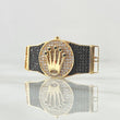 Herraje Corona RX 7.2gr / 3.7cm / Circones Negros Blancos Oro Amarillo 18K