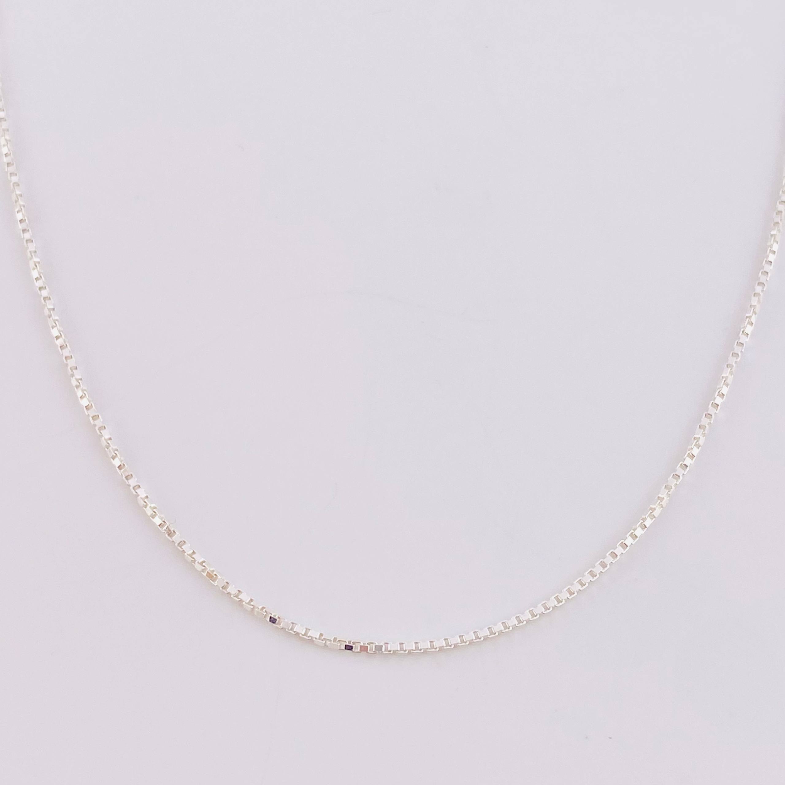 Cadena Veneciana 2.45 g / 45 cm / 1 mm Plata 925