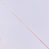 Cadena Veneciana 1 g / 40 cm / 0.85 mm Plata 925