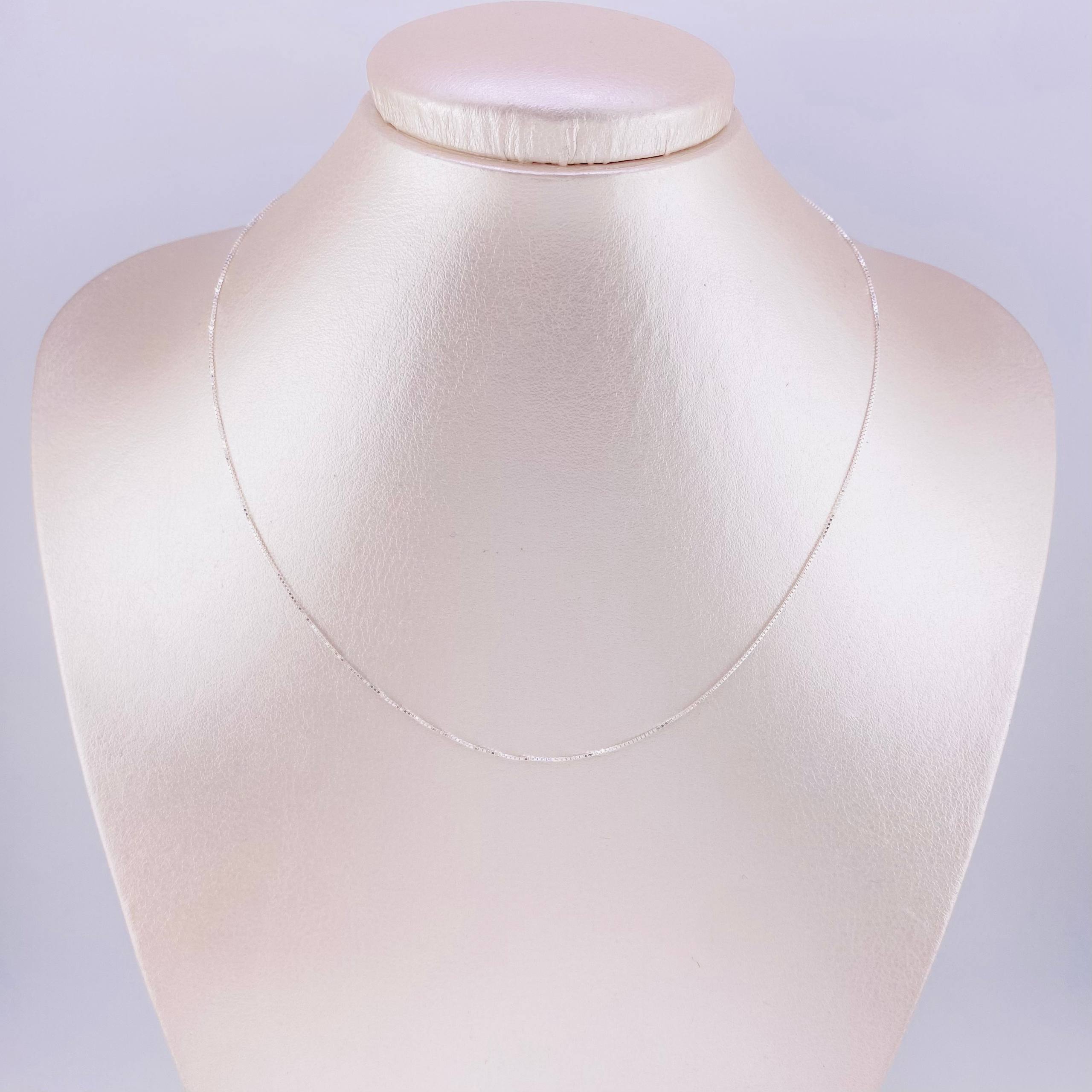 Cadena Veneciana 1.05 g / 40 cm / 0.85 mm Plata 925