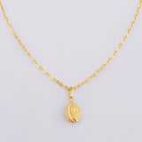 Set Cadena Aro Seguido + Dije Virgen De Guadalupe / 2.15 g / 45.3 cm Oro Amarillo 18K
