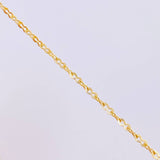 Set Cadena Aro Seguido + Dije Virgen De Guadalupe / 2.15 g / 45.3 cm Oro Amarillo 18K