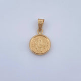 Dije Dije Virgen De Fatima 0.55gr / 1.6cm / Oro Amarillo 18K &