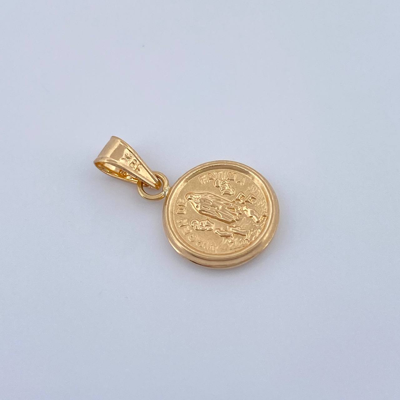 Dije Dije Virgen De Fatima 0.55gr / 1.6cm / Oro Amarillo 18K &