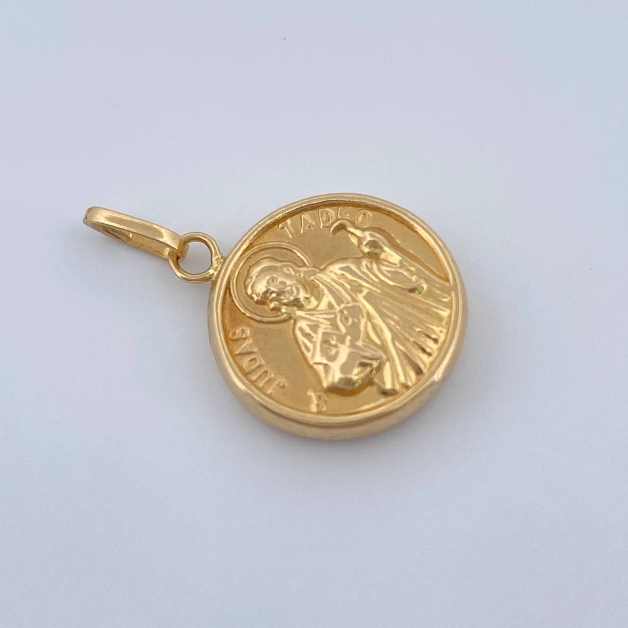 Dije San Judas Tadeo 0.85gr /  / 2.1cm / Oro Amarillo 18K &