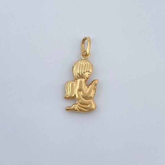 Dije Angel De La Guarda 0.5gr / 2.1cm / Oro Amarillo 18K &