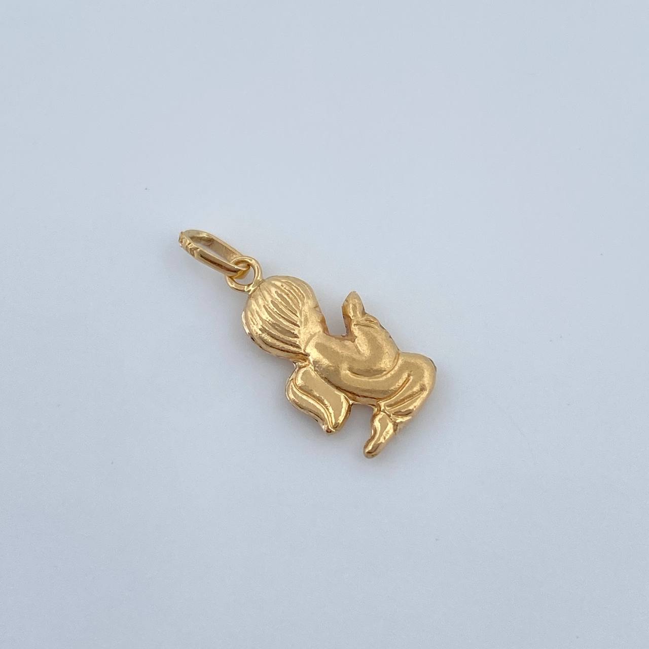 Dije Angel De La Guarda 0.5gr / 2.1cm / Oro Amarillo 18K &