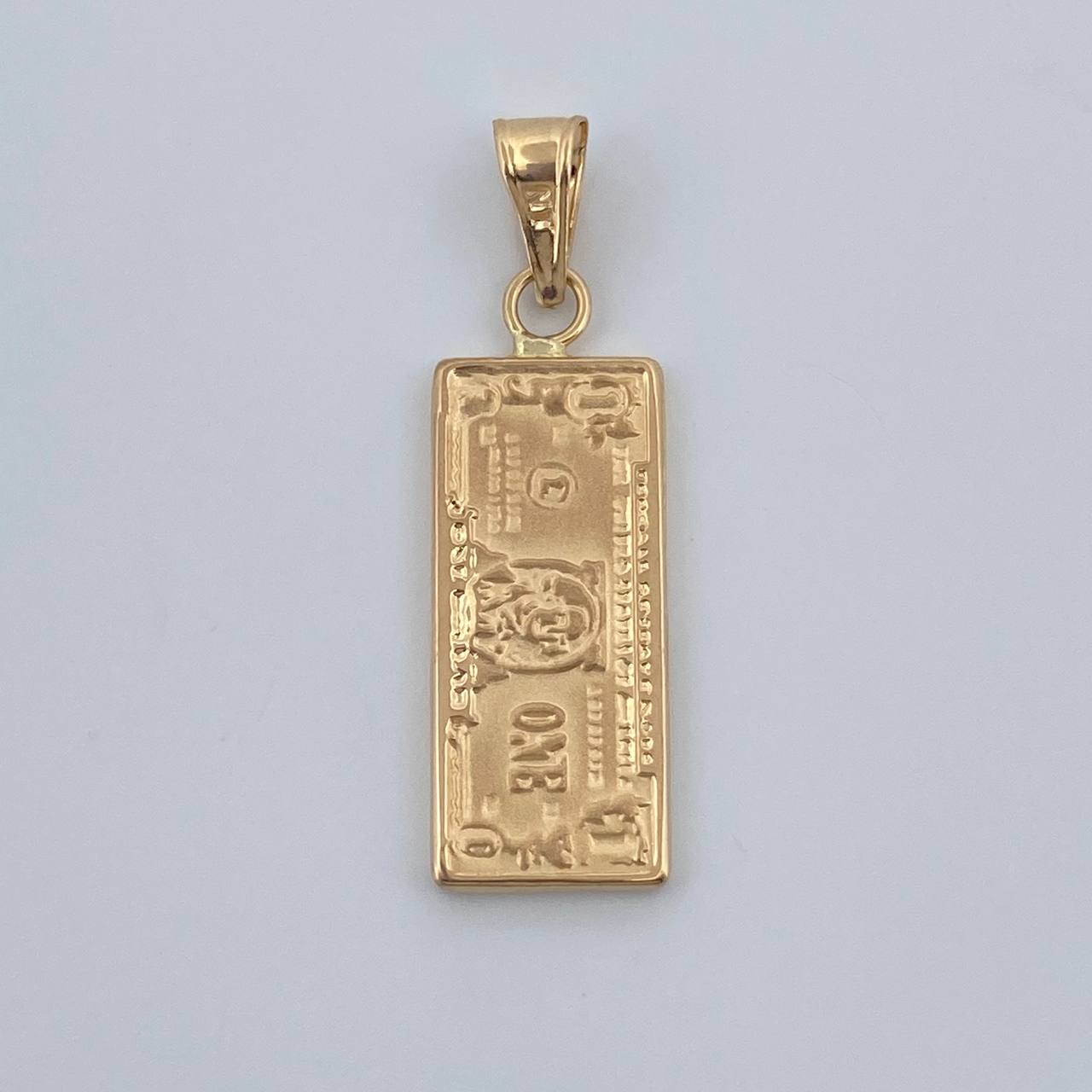 Dije One Dólar 1.35gr / 3cm / Oro Amarillo 18K &
