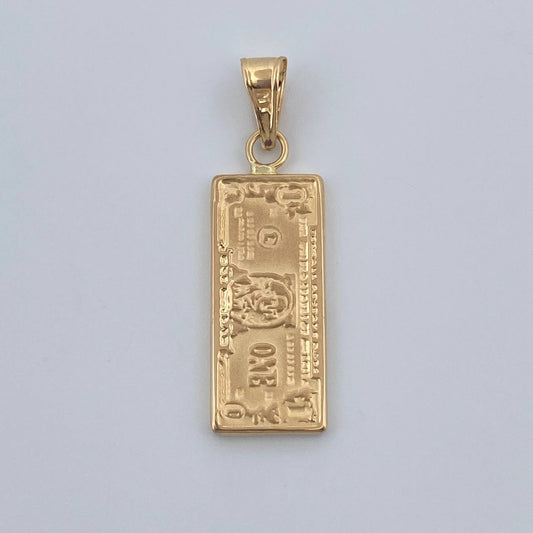 Dije One Dólar 1.35gr / 3cm / Oro Amarillo 18K &