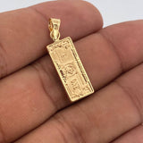 Dije One Dólar 1.35gr / 3cm / Oro Amarillo 18K &