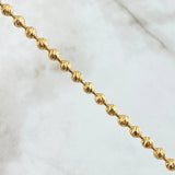 Cadena Militar 32.85gr / 63cm / 5.8mm Diamantada Oro Amarillo 18K
