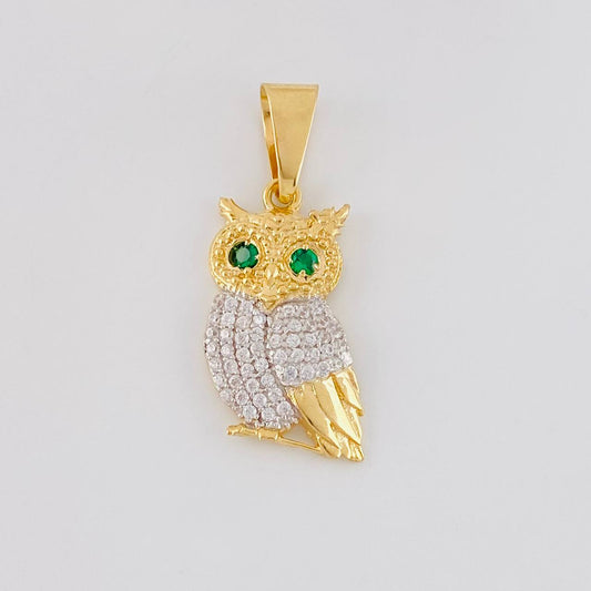 Dije Buho 2.4g / 3cm Oro Amarillo 18K