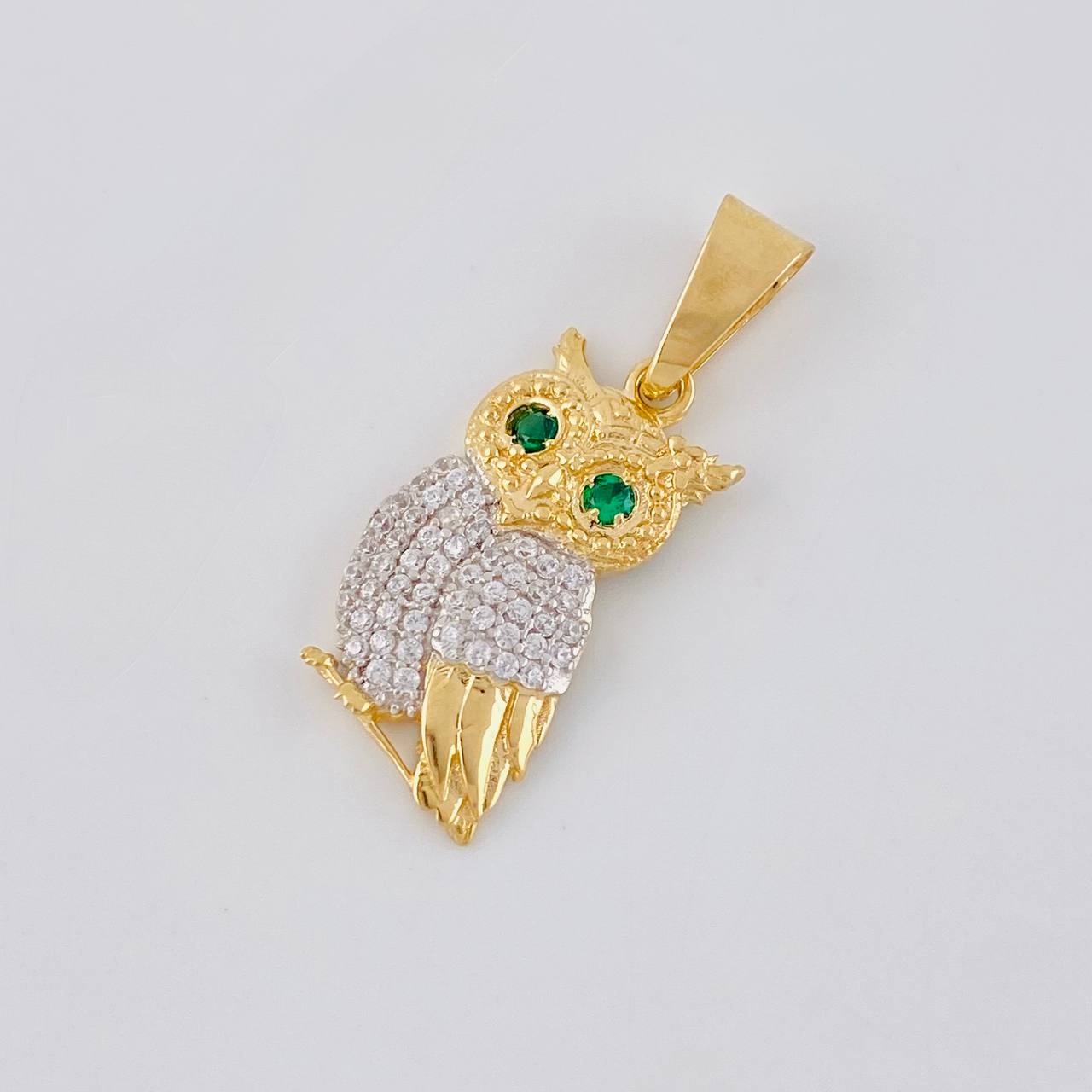 Dije Buho 2.4g / 3cm Oro Amarillo 18K