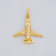 Dije Avion 1.2g / 2.2cm Oro Amarillo 18K