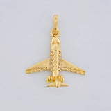 Dije Avion 1.2g / 2.2cm Oro Amarillo 18K