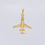 Dije Avion 1.2g / 2.2cm Oro Amarillo 18K