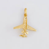 Dije Avion 1.2g / 2.2cm Oro Amarillo 18K