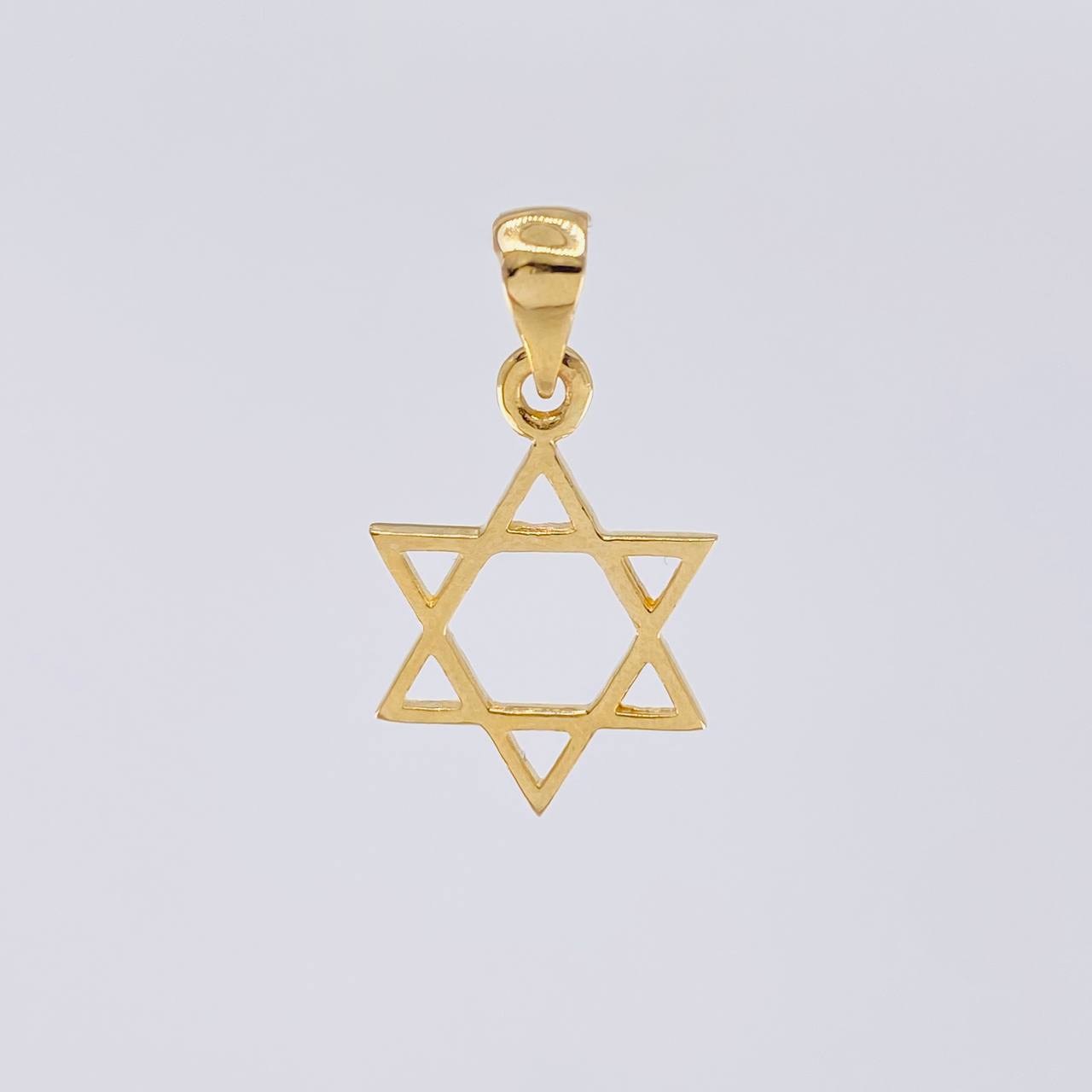 Dije Estrella de david 1.3g / 2.5cm Oro Amarillo 18K