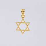 Dije Estrella de david 1.3g / 2.5cm Oro Amarillo 18K