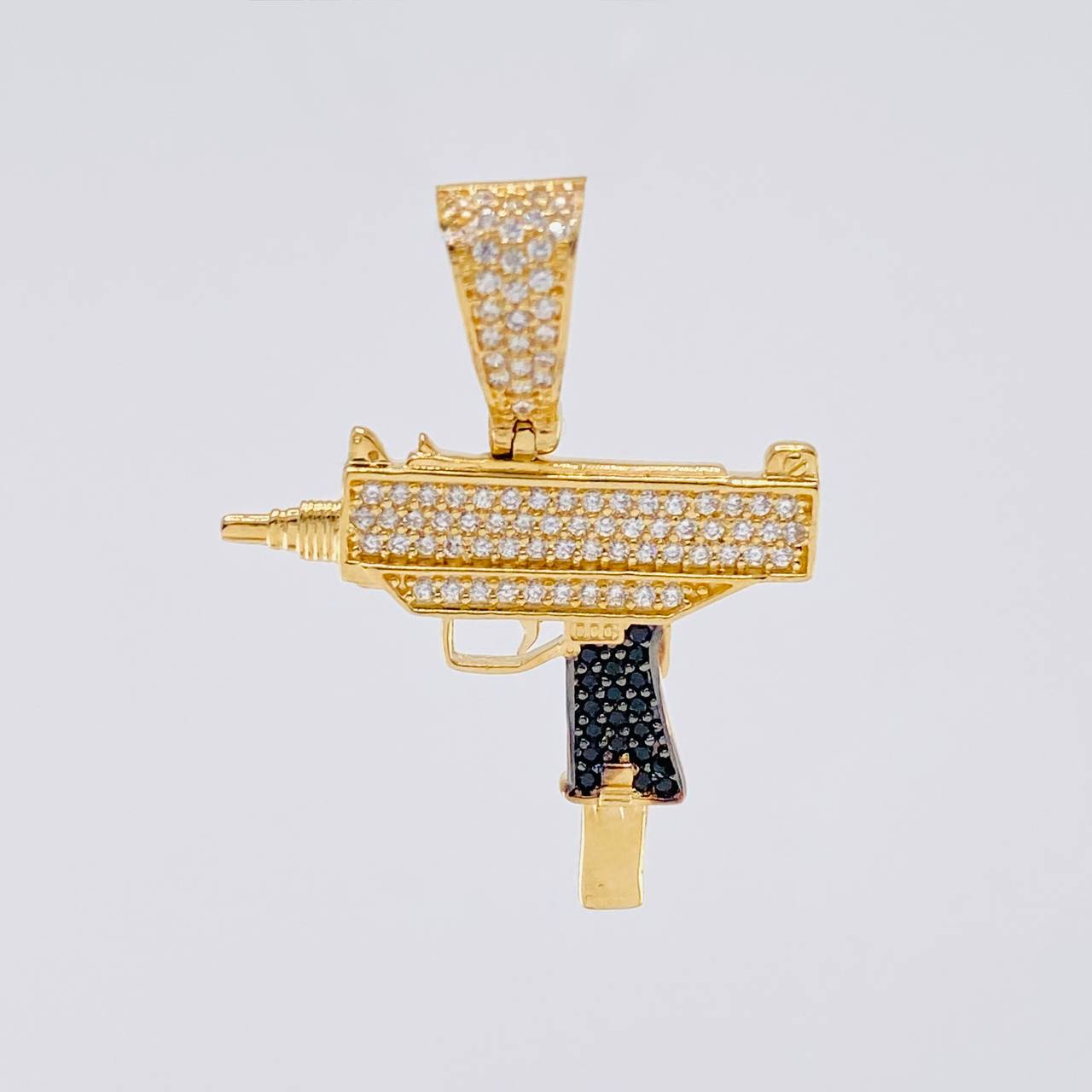Dije mini uzi 3.9g / 3.2cm Oro Amarillo 18K