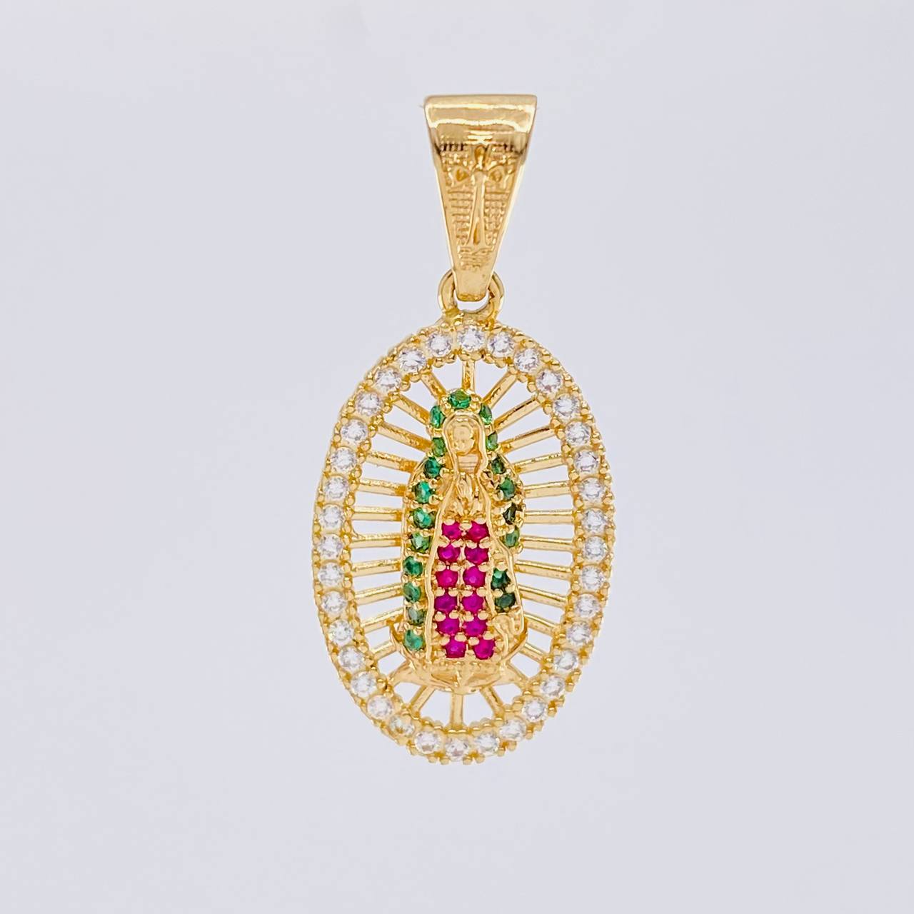 Dije Virgen de guadalupe 3.65g / 3.2cm Oro Amarillo 18K