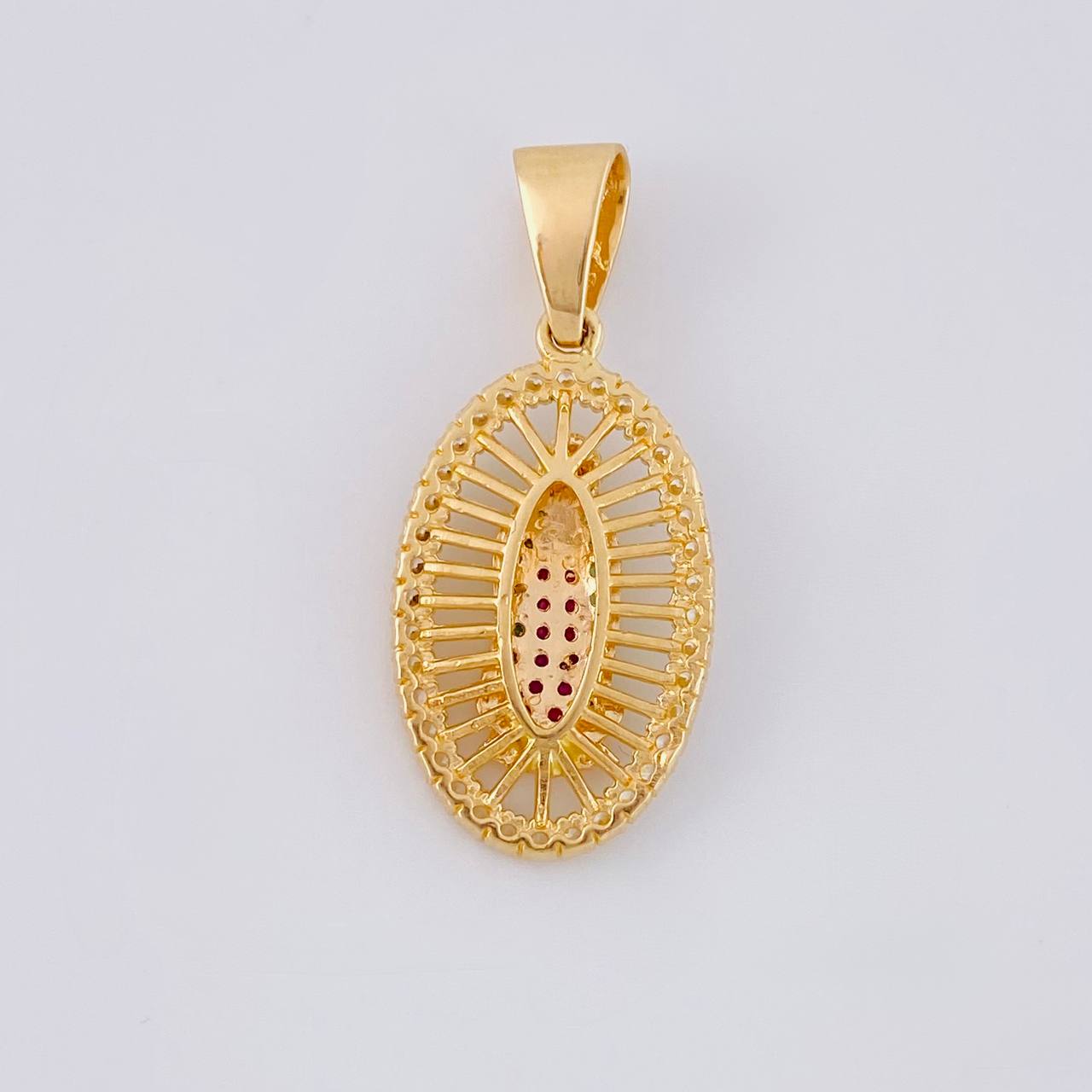 Dije Virgen de guadalupe 3.65g / 3.2cm Oro Amarillo 18K