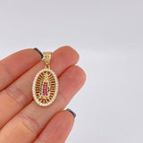 Dije Virgen de guadalupe 3.65g / 3.2cm Oro Amarillo 18K