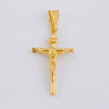 Dije Cruz Cristo 1.1 g / 3.6 cm Oro Amarillo 18K